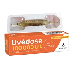 Vitamin D3 Uvedose liều cao 100.000UI - Pháp