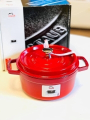 Nồi Gang Staub Round Cocotte Grenadine màu đỏ