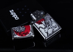 Zippo 29889 – Zippo Asian Tiger Design Brushed Chrome