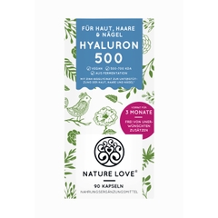 Viên Nang Nature Love Hyaluron 500 – 90 Viên 69g