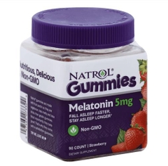 KẸO NGỦ DINH DƯỠNG - NATROL GUMMIES MELATONIN 5MG