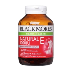 Viên uống Blackmores Natural Vitamin E 1000Iu