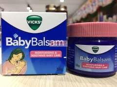 Dầu Vicks Baby Balsam Bôi Ấm Ngực Cho Bé