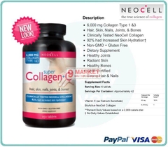 NeoCell Supper Collagel +C Type 1&3 Tablets