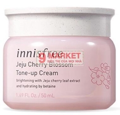 Kem Dưỡng Trắng Da Nâng Tone Tức Thì Innisfree Jeju Cherry Blossom Tone-Up Cream