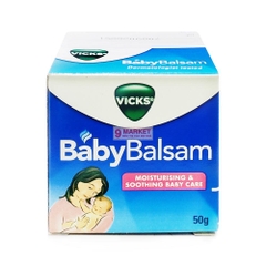 Dầu Vicks Baby Balsam Bôi Ấm Ngực Cho Bé