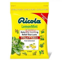 Kẹo ngậm giảm ho, đau họng Ricola số 1 tại Mỹ