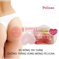 Xà Phòng Trị Thâm Mông Pelican Hip Care Soap Nhật Bản