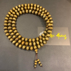 Chuỗi Tràng San Hô Vàng Ánh Kim Tự Nhiên 8mm 108 Hạt Chuỗi Tràng San Hô Vàng Ánh Kim Tự Nhiên 8mm 108 Hạt