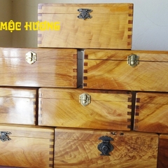 Hộp Gỗ Bách Xanh Đựng Trang Sức Hộp Gỗ Bách Xanh Đựng Trang Sức