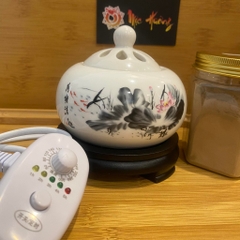 Lư Xông Trầm - Lư Xông Trầm Băng Điện loại nhỏ ( bảo hành 1 năm ) Lư Xông Trầm - Lư Xông Trầm Băng Điện loại nhỏ ( bảo hành 1 năm )