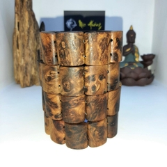 Vòng Gỗ Bách Xanh Nu Hoa Bản Dây Đồng Hồ 20mm Vòng Gỗ Bách Xanh Nu Hoa Bản Dây Đồng Hồ 20mm