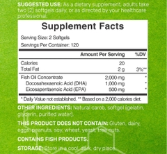 Deal Supplement DHA 500mg | EPA 250mg (240 Viên)