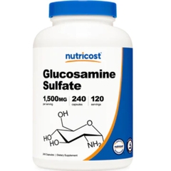 Nutricost Glucosamine 750mg (240 Viên)