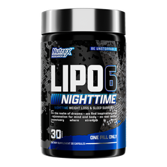 Nutrex Lipo6 Black NightTime (30 Viên)