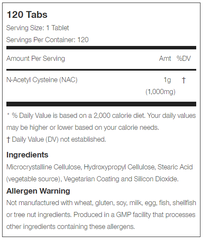 Now NAC 1000mg (120 Viên)