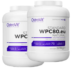 Ostrovit Standard WPC80 4.54kg (2 Hộp)