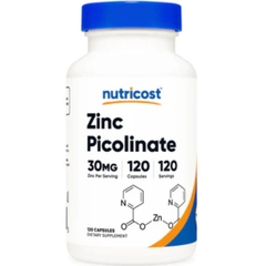 Nutricost Zinc Picolinate 30mg (120 Viên)