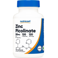 Nutricost Zinc Picolinate 50mg (120 Viên)