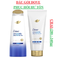 Dầu gội , dầu xả Dove chai (280-:-330)gr