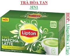 Lipton  3in1 136gr( 8túi x 17gr)matcha latte