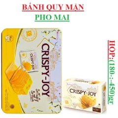 Bánh quy mặn pho mai Crispy-joy Mayora hộp