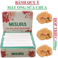 Bánh quy ITALY Misura The wellness selection honey and yogurt biscuits