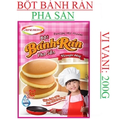 Bột bánh rán pha sẵn Ajnomoto gói 200g vị truyền thống, vị sô cô la