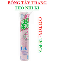 Bông tẩy trang siêu mềm mịn Thổ Nhĩ Kì Ipek 100pcs+30free