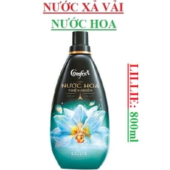 Nước xả vải hương nước hoa Comfort chai 800ml, Bella, sofia, lillie, Rose