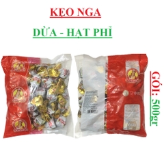 Kẹo Nga hạt phỉ  phủ kem dừa SChudo Nga Slavjanka