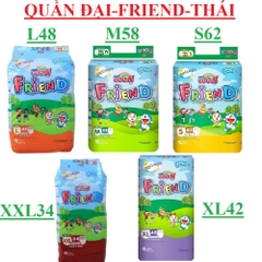 Bỉm quần goon friend thái lan bịch đại, M58, L48, XL42, S62,XXL34