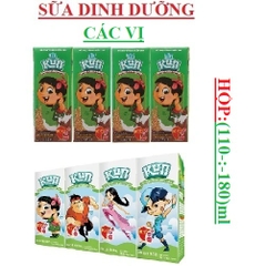 Sữa dinh dưỡng có đường, lúa mạch kakao Kun hộp