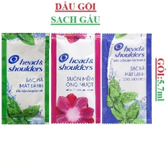 Dầu gội, dầu xả Head & Shoulders dây gói (5-:-9)ml