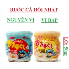 Ruốc Cá Hồi nhật bản salmon flakes meiwa  lọ 50gr