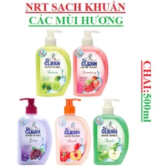 Nước rửa tay sạch khuẩn Dr.Clean 500ml