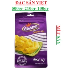 Mít sấy jackfruit chips vinamit gói 500gr, 210gr, 100gr