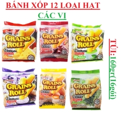 Bánh xốp 12 loại hạt speshow grains roll gói 160gr