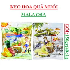 Kẹo trái cây muối Rinda gular gula tropika malaysia gói