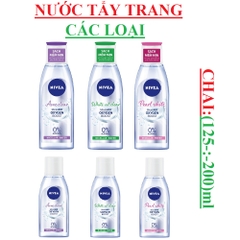 Nước tẩy trang Nivea Micellar water chai (125-:-200)ml