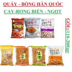 Quẩy rong biển hàn quốc , quẩy cay hàn quốc , bỏng hàn quốc (180-300)gr