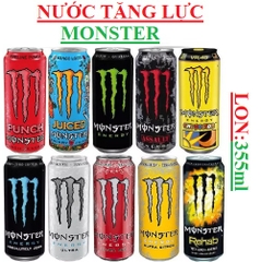 Nước tăng lực Monster lon (300-:-360)ml