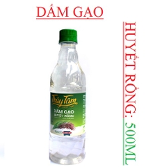 Dấm gạo huyết rồng Thủy Tâm chai 500ml