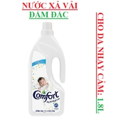 Nước xả vải đậm đặc comfort cho da nhạy cảm chai 1.8L, 800ml