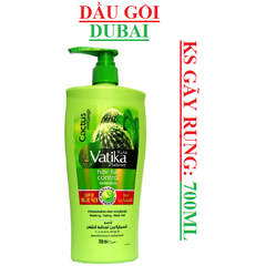 Dầu gội Dubai Vatika 700ml KS Gãy rụng, Nuôi dưỡng&BV, PH hư tổn