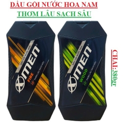 Dầu gội nước hoa Xmen fire  chai(360-:-380) gr
