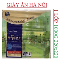 Giấy ăn Hà Nội bịch 1kg, tờ 220x220mm