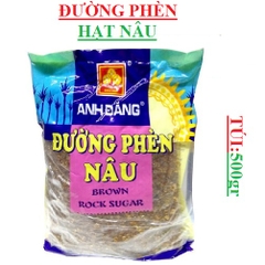 Đường phèn hạt nâu  Anh Đăng túi 500gr