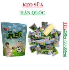 Kẹo bò sữa hàn quốc Article milk túi 258gr