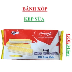 Bánh xốp sữa Kexo  hữu nghị túi 345g